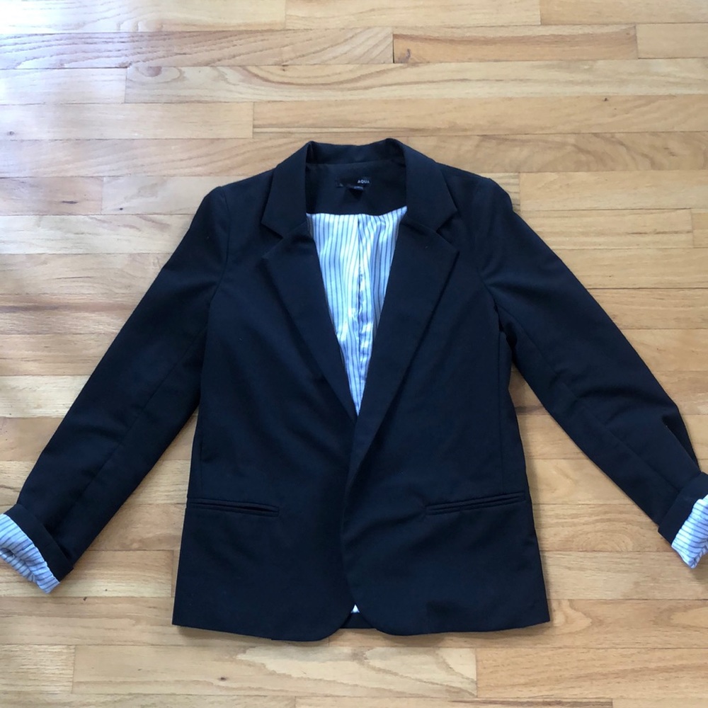 Black AQUA blazer size S
